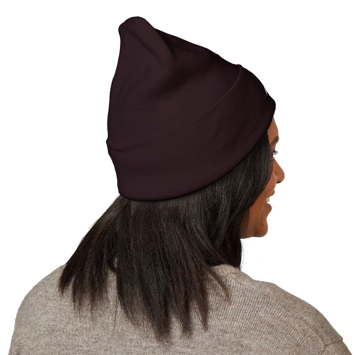 Cultured Brown Beanie