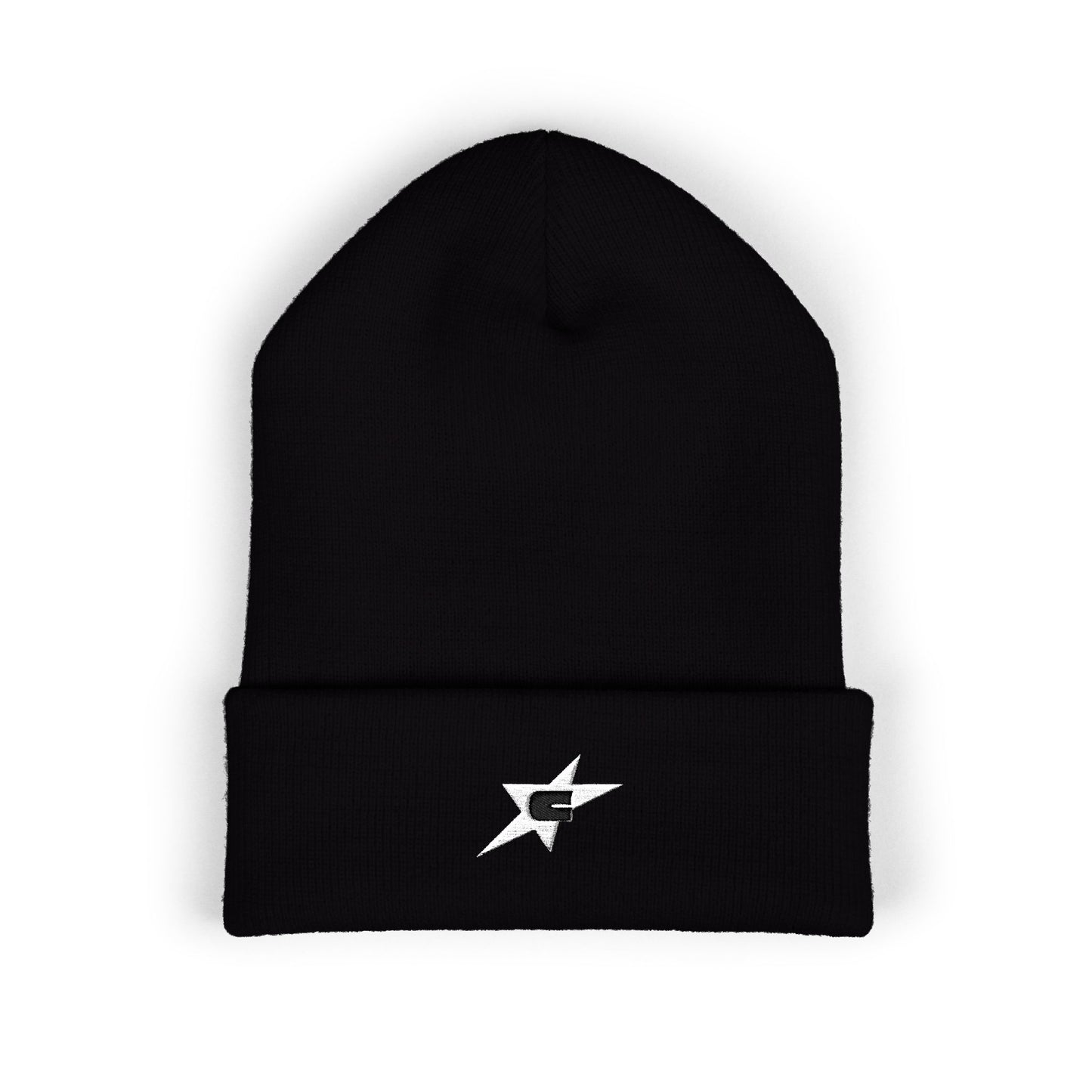 Cultured Black Beanie