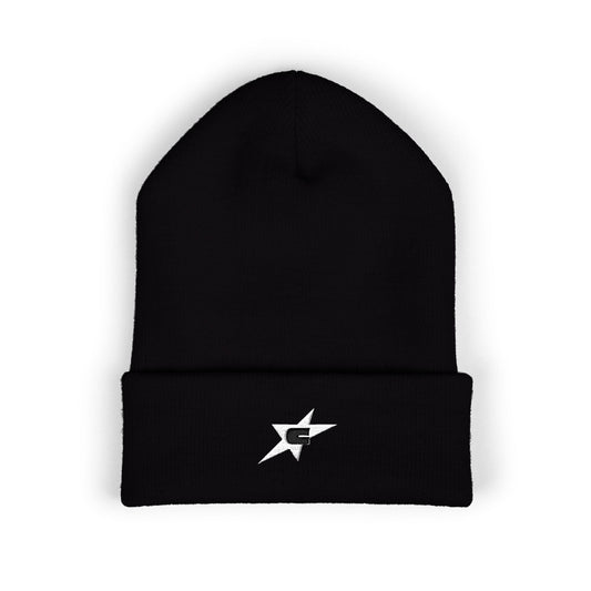 Cultured Black Beanie